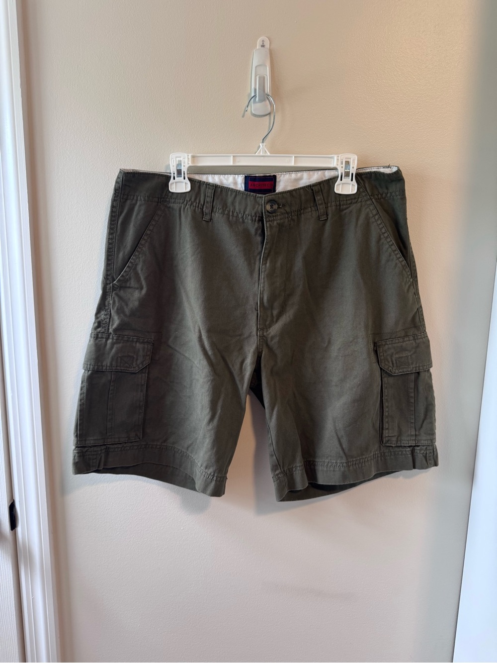 Architect Men's Cargo Shorts in Olive